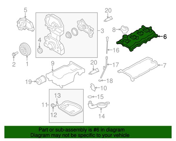Comprar 13264JG30C Nissan/Infiniti Tapa de balancines