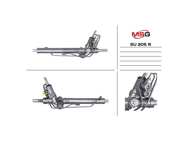 Comprar SU205R MSG Rebuilding Cremallera
