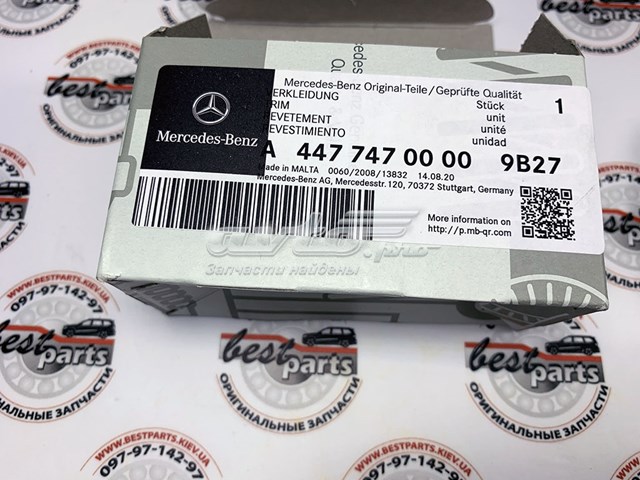 Comprar A44774700009B27 Mercedes 