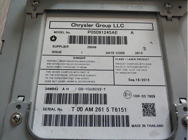 Comprar 05091245AC Chrysler 