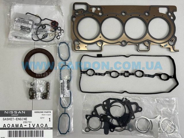 Kit completo de juntas Nissan/Infiniti A0AMA1VA0A precio, desde 251,03 EUR
