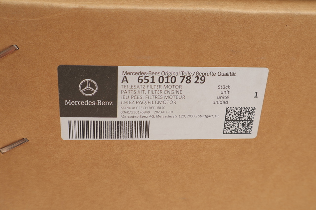 Kit de filtros para motor Mercedes A6510107829 precio, desde 151,67 EUR