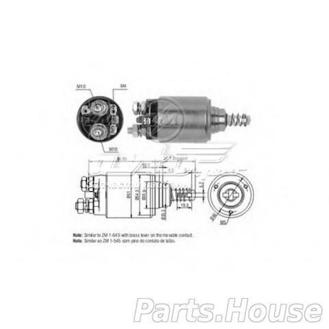 ZM9637 ZM interruptor magnético, estárter