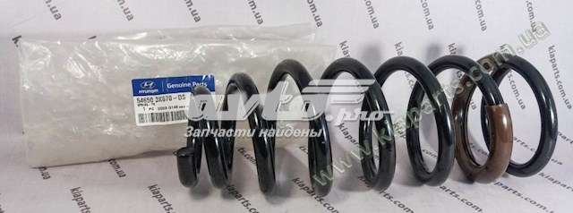 546503K670 Hyundai/Kia muelle de suspensión eje delantero