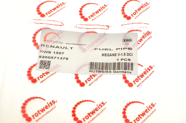 Comprar RWS1507 Rotweiss Tubo de retorno de combustible de la bomba de inyección al filtro