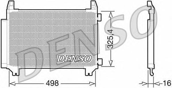 DCN50028 Denso condensador aire acondicionado