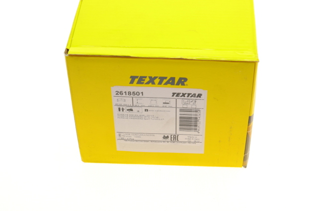 2618501 Textar pastillas de freno delanteras