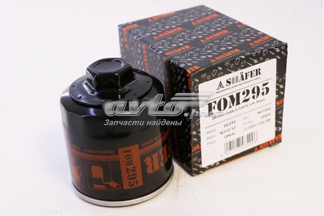 Comprar FOM295 Shafer Filtros de aceite