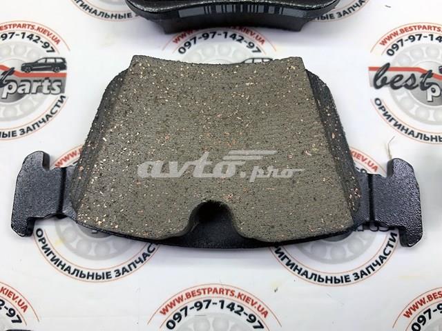 LR160436 Land Rover Pastillas freno traseras