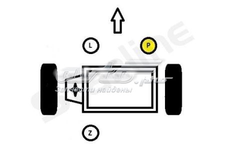 SM 0607 Starline soporte de motor derecho