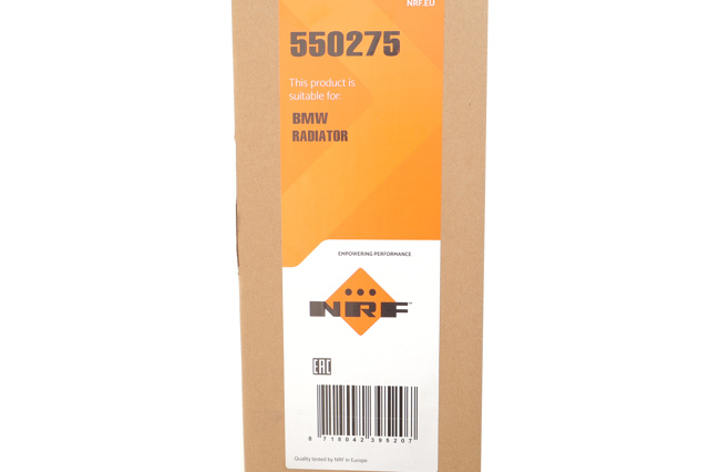 550275 NRF Radiador adicional de refrigeración del motor