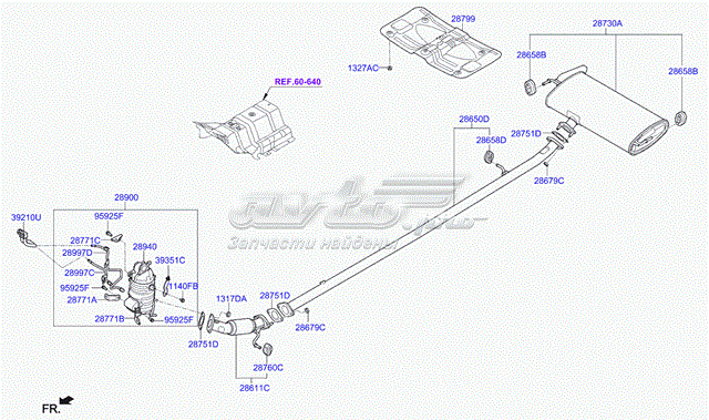 28650D3860 Hyundai/Kia