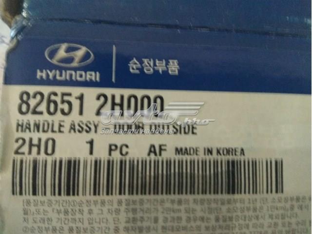 826512H000 Hyundai/Kia tirador de puerta exterior trasero