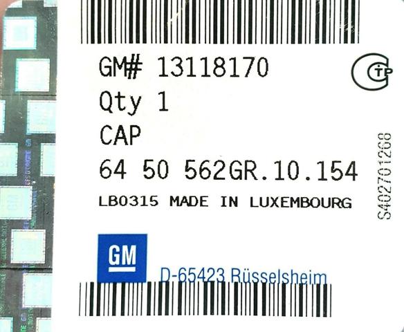 Deposito de limpiaparabrisas General Motors 13118170 precio, desde 2,78 EUR