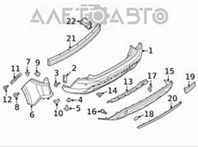 Comprar FP5081931 FPS Soporte de parachoques delantero izquierdo