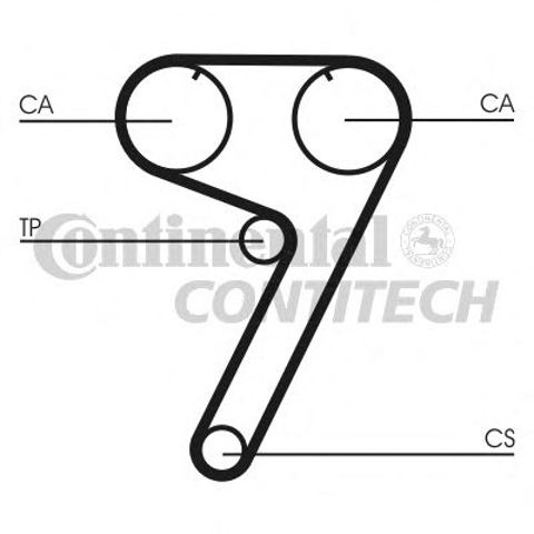 CT670 Continental/Siemens Correa dentada