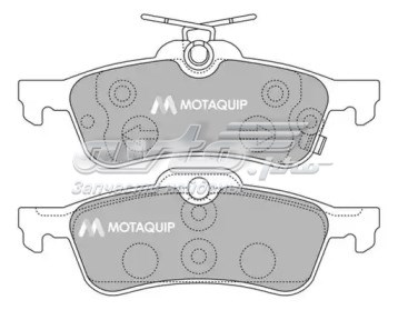 Pastillas de freno traseras MOTAQUIP LVXL1322