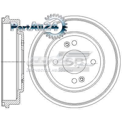 SD1079 Sangsin freno de tambor trasero