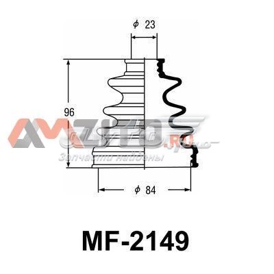 MF2149 Masuma fuelle, árbol de transmisión delantero exterior