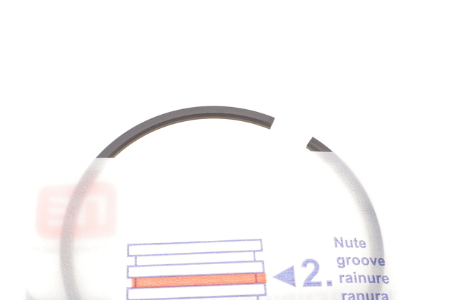 Aros de pistón para 1 cilindro, STD 120010004600 NE/NPR