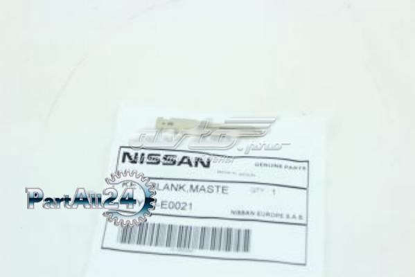 Conjunto Transmisor Control De Puertas / Clave En Blanco para Nissan Note (E11)