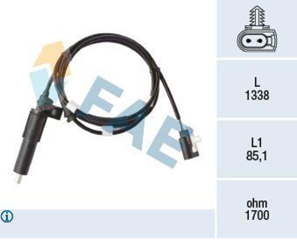 78479 FAE sensor abs trasero izquierdo