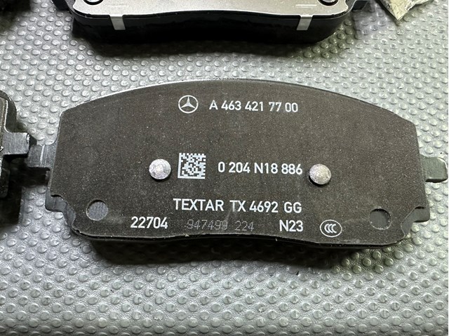 Pastillas freno delanteras Mercedes A0004203905 precio, desde 165,86 EUR