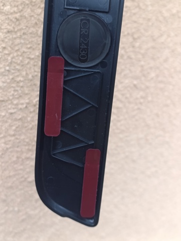Juego de molduras interiores delanteras de umbral de puerta 8201726303 Renault (RVI)