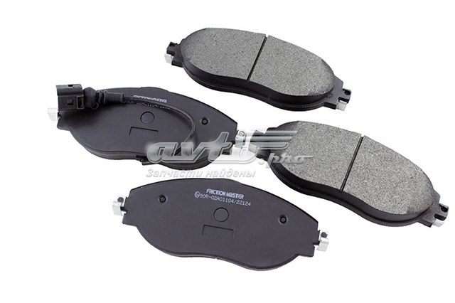 MKD1633 Friction Master Pastillas delanteras