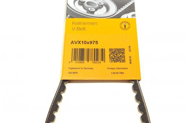 Correa de alternador AVX10X975 Continental/Siemens
