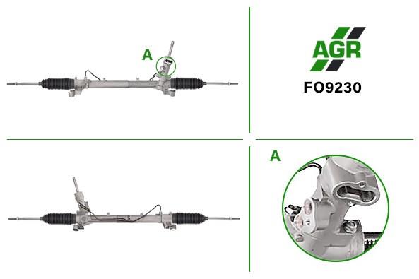 FO9230 AGR cremallera de dirección