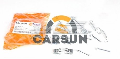 504 0701 Autotechteile kit de montaje, zapatas de freno traseras