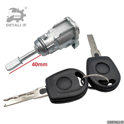 DF11160 Detali IF Cilindro de cerradura de puerta delantera izquierda