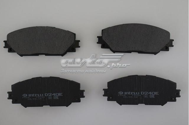 Pastillas de freno delanteras de disco DAFMI D240E