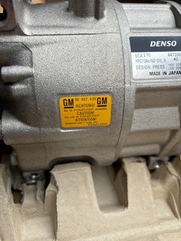 Compresor ac General Motors 90457635 precio, desde 79,41 EUR