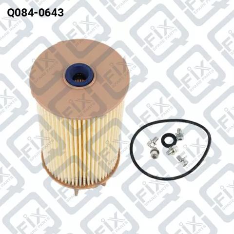 Filtro de combustible Q-FIX Q0840643