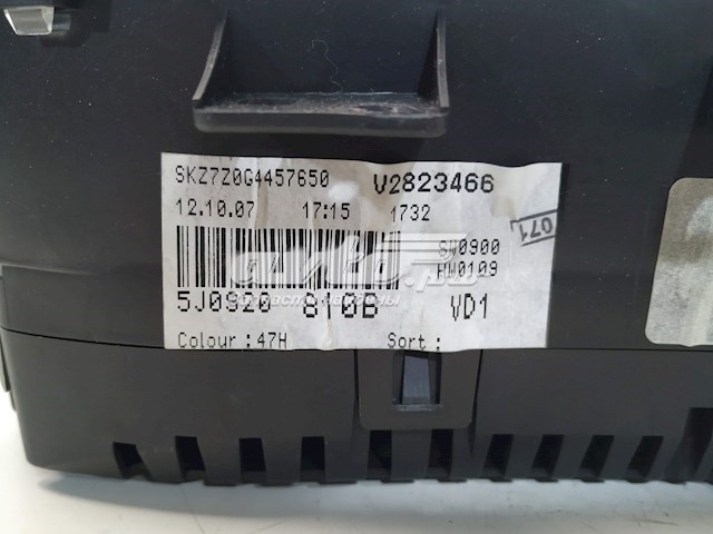 Comprar 5J0920810B VAG Cuadro instrumentos