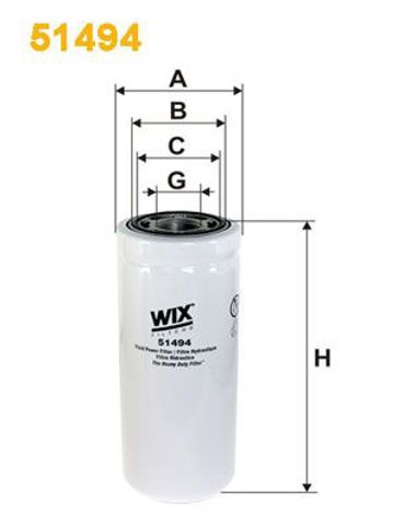 Filtro caja de cambios automática WIX 51494
