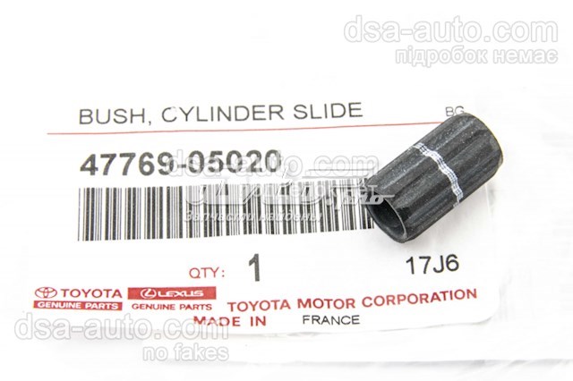 Casquillo de guía de la pinza delantera TOYOTA 4776905020