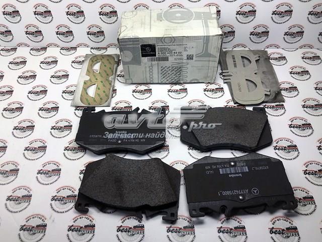 Comprar A0004208302 Mercedes Pastillas delanteras de freno