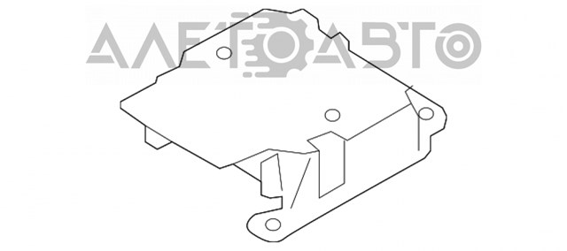 Procesador Del Modulo De Control De AIRBAG Nissan LEAF (ZE0U)