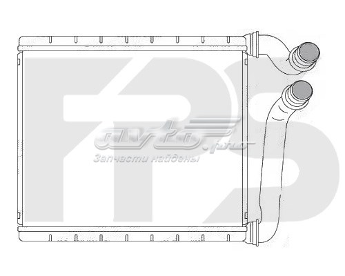 Radiador de calefacción FPS FP64N156AV