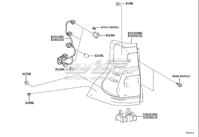 8153660C30 Toyota