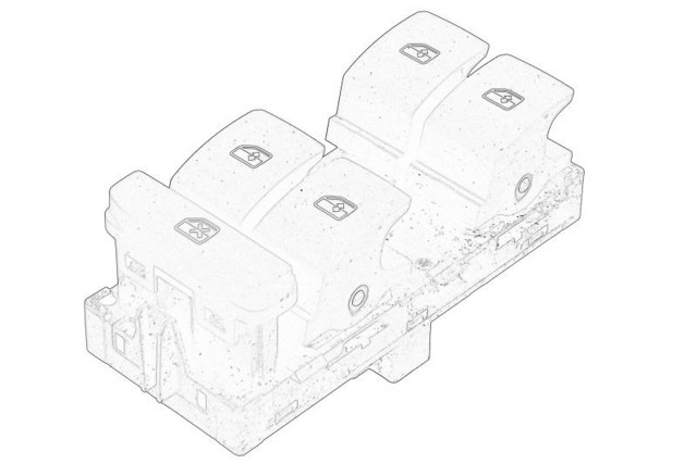Unidad de control elevalunas delantera izquierda Volkswagen Polo 6 (AW1, BZ1, AE1)