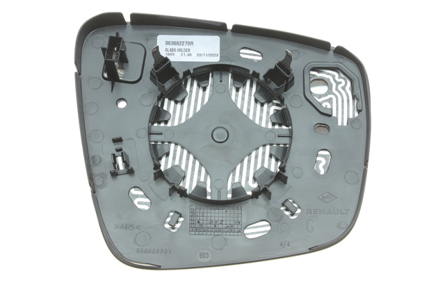 963662279R Renault (RVI) Cristal de espejo retrovisor exterior izquierdo