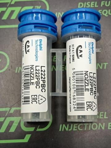 Tobera de inyector diésel L222PBC Delphi