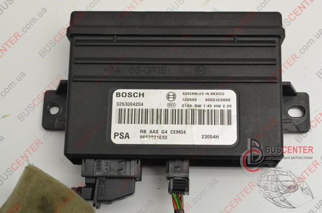 0263004204 Peugeot/Citroen unidad de control, auxiliar de aparcamiento