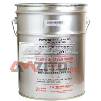 Toyota ATF WS Sintético 20 L Aceite transmisión (0888680803)