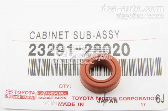 Junta anular, inyector TOYOTA 2329128020