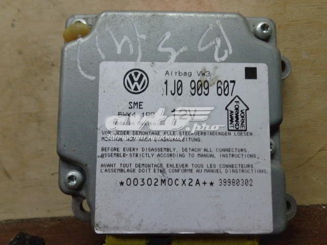 Módulo de control de airbag 1J0909607 VAG